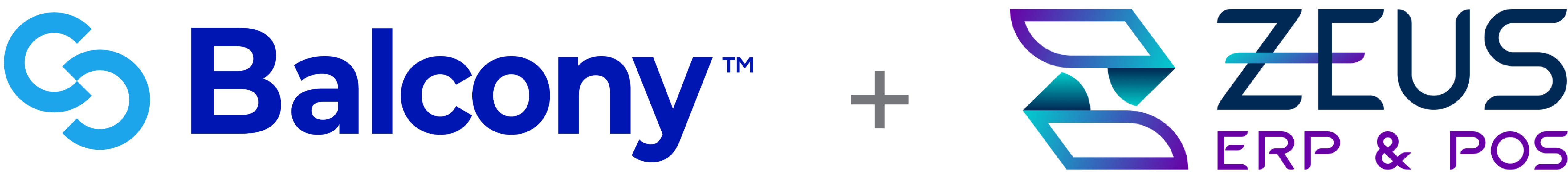 Logos Zeus y Balcony