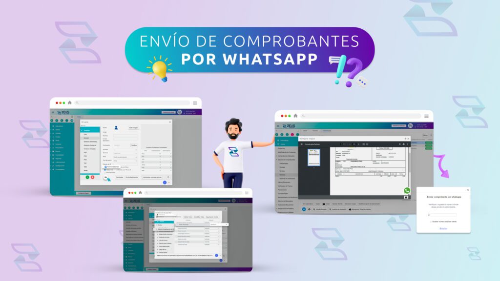Envío de Comprobantes por WhatsApp