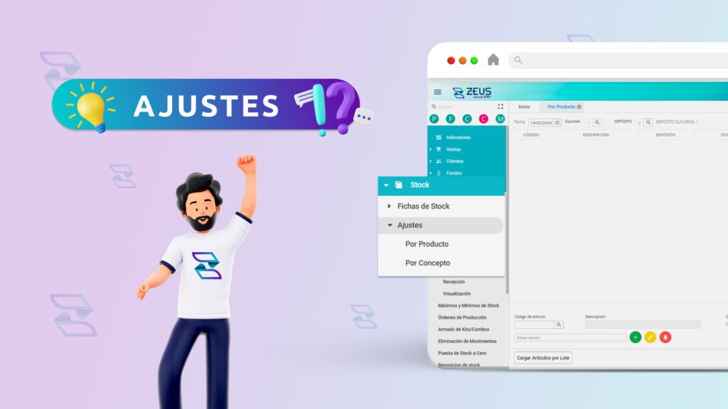 Utilice la Función Ajustes y Gestione Fácilmente su Negocio
