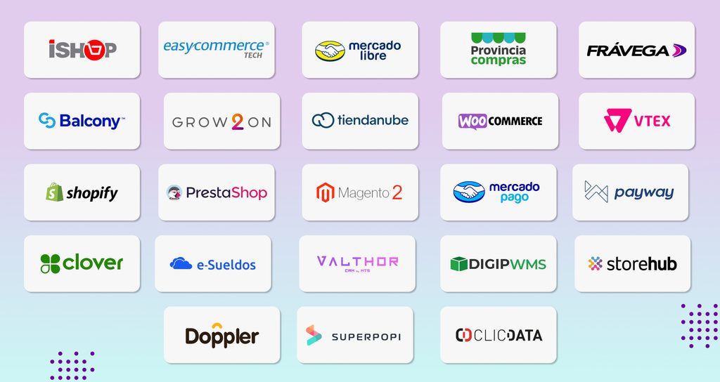 Integraciones y partners de ZEUS