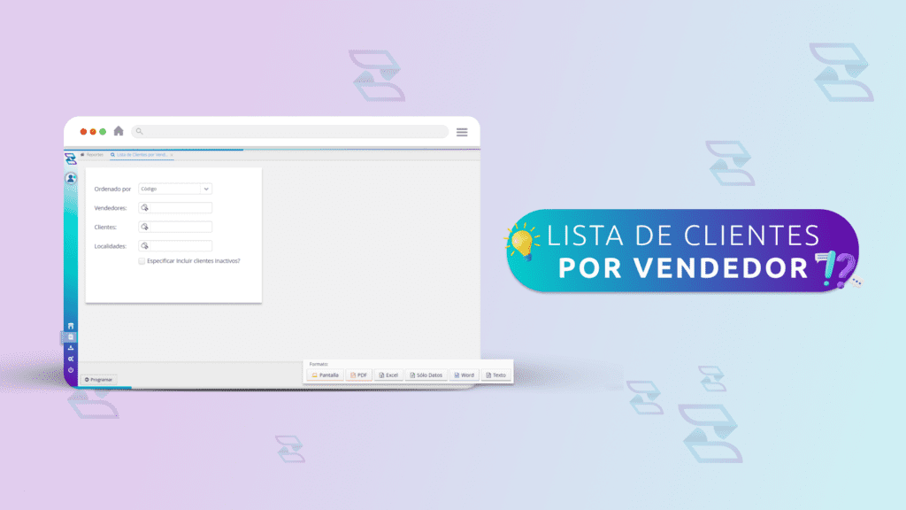 Lista de Clientes por Vendedor