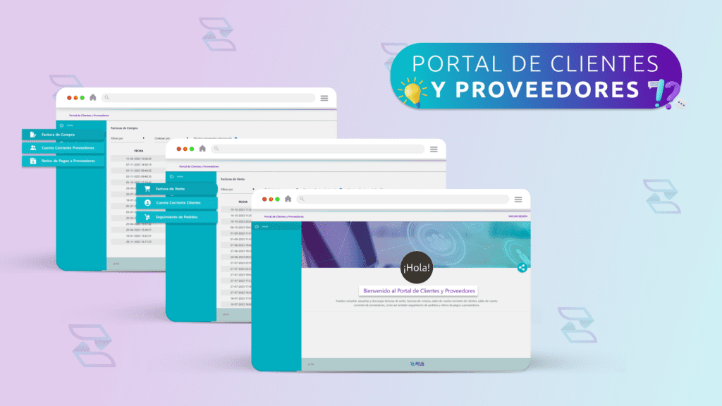 ¿Cómo es nuestro Portal de Clientes y Proveedores?