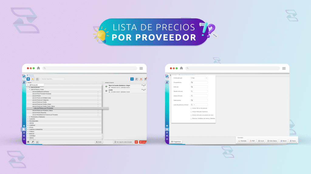 ¿Qué Hacer con una Lista de Precios por Proveedor?