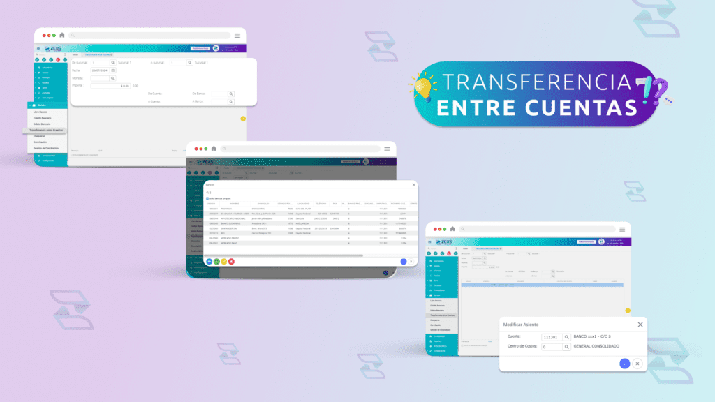 Transferencias entre Cuentas