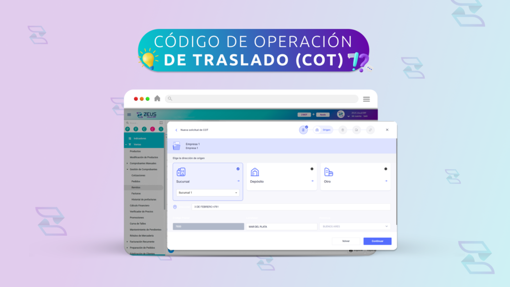 Código de Operación de Traslado (COT)