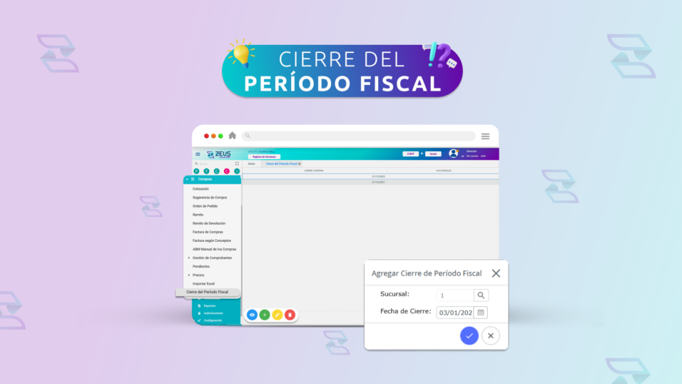 Cierre de Período Fiscal