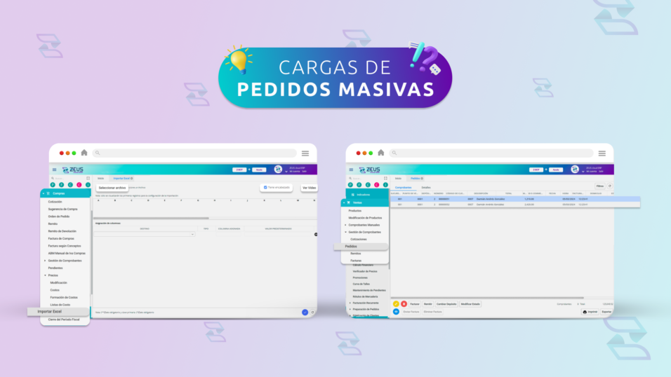 Cargar Pedidos de Manera Masiva con un ERP