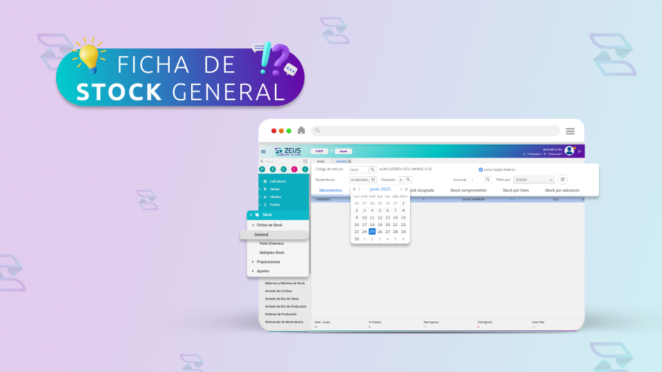 Gestión de Inventario y Ficha de Stock: Control Total