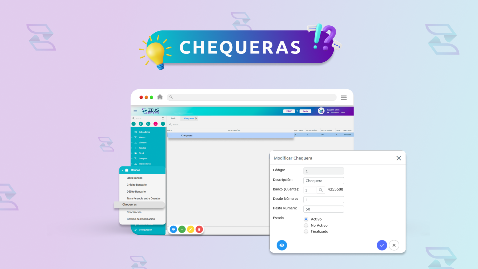 Cómo Registrar y Controlar Cheques en tu Sistema de Gestión