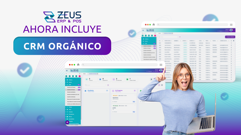 Lee la nota del blog de ZEUS ERP & POS: ZEUS ahora incluye CRM interno
